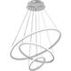 lustra led suspendata dimabila cu telecomanda 78w 4480lm alb