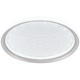 lustra led dimabila cu telecomanda 42w 2340lm argintiu crom