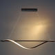 lustra led suspendata 17w 1360lm negru nisip 3000k 4