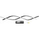 lustra led suspendata 28w 2240lm negru nisip 3000k 3