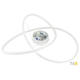 lustra led suspendata 30w 2400lm alb 3000k 3