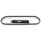 lustra led suspendata 30w 2400lm negru nisip 3000k 3