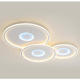 plafoniera led 106w 8480lm negru nisip 3000k