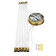 lustra led suspendata 35w 2800lm cupru 3000k 3