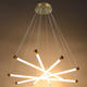 lustra led suspendata 35w 2800lm cupru 3000k 4