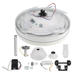 plafoniera led cu ventilator 36w 3cct 2880lm 100 240v alb telecomanda 3