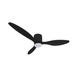 plafoniera led cu ventilator 18w 3cct 1440lm 100 240v negru telecomanda