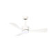 plafoniera led cu ventilator 18w 3cct 1440lm alb telecomanda