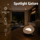 corp spot led aluminiu alb gu10 ip20 5
