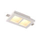 corp spot led incastrat gips patrat mat 2 gu10 1