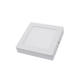 led surface panel square 12w alb cald