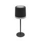 lampa de masa led 22w 260lm 2700k 6500k comutabila 22200mah baterie li ion ip54 negru