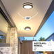 aplica led de exterior negru 20w 2000lm cct cri 80 ip65 6