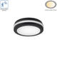 aplica led de exterior negru 20w 2000lm cct cri 80 ip65 senzor cu microunde 4