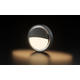 aplica led de exterior negru 24w 2400lm 100 240v 3000k cri 80 ip65 2