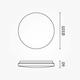 aplica led 18w 1550lm cct cu selector dip ip20 dispersor cu stele 2