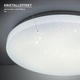 aplica led 24w 1990lm cct cu selector dip ip20 dispersor cu stele 4