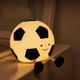 lampa de veghe din silicon pentru copii minge de fotbal 2w 1200mah dc5v 1a 1