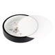 plafoniera led rotunda 18w 1350lm 4500k negru 3