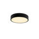 plafoniera led rotunda 18w 1350lm 3000k negru 4