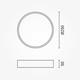 plafoniera led rotunda 18w 1350lm 3000k alb 2
