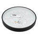 plafoniera led rotunda 30w 2250lm 3000k negru 3