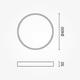 plafoniera led rotunda 30w 2250lm 3000k alb 2