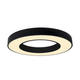 plafoniera led rotunda 36w 2700lm 3000k negru 4