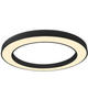 plafoniera led rotunda 64w 4800lm 3000k negru 4