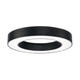 plafoniera led rotunda 64w 4800lm 4500k negru