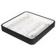 plafoniera led patrata 30w 2250lm 4500k negru 4