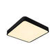 plafoniera led patrata 30w 2250lm 3000k negru 5