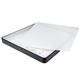 plafoniera led patrata 64w 4800lm 3000k negru 3