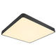 plafoniera led patrata 64w 4800lm 3000k negru 5