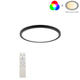 aplica led de tavan negru rgb 18w ir cct rgb 1440lm 3