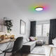 aplica led de tavan negru rgb 18w ir cct rgb 1440lm 7