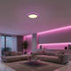 aplica led de tavan negru rgb 18w ir cct rgb 1440lm 8
