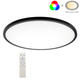 aplica led de tavan negru rgb 32w ir cct rgb 2560lm 3