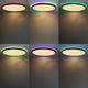 aplica led de tavan negru rgb 32w ir cct rgb 2560lm 4