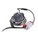 spot led 8w rotund cob orientabil 6000k inox 1