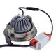 spot led 8w rotund cob orientabil 4500k inox 2
