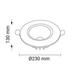 spot led 60w 60 6000k certificare tuv 2