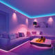 banda led 5050 60 smd m rgb interior 4