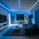 banda led s 2835 ip20 60leds m 6mmw dc12v 72w m albastru 5