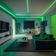 banda led s 2835 ip20 60leds m 6mmw dc12v 72w m verde 5