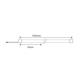 neon flex super slim cu indoire laterala 24v 2835 120 led uri 8w 6000k 4 8mm 1