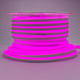 neon flex led 220v magenta ip65 2