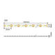 banda led 2835 120 smd m 2700k interior 2
