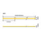 banda led cob 48v 6w m mat ip67 rola 20m alb neutru 1