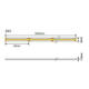 banda led cob 24v 320 led m 4000k ip20 10w m ra90 2